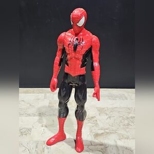 Marvel Spider-Man‎ Action Figure 12 Inch Red And Black Pre-owned